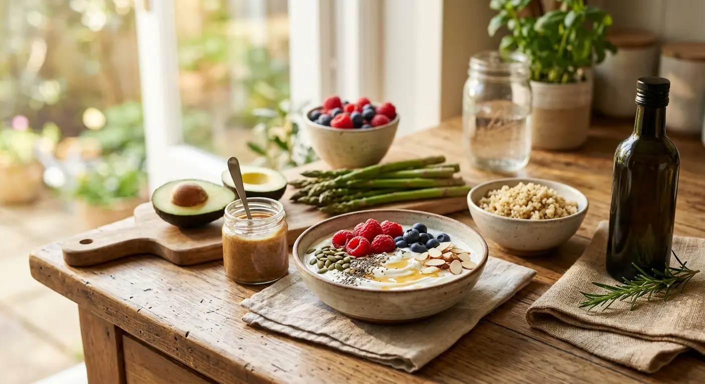 Beat Menopause Belly Fat: Foods That Actually Help — science-backed guidance on menopause nutrition for women in menopause