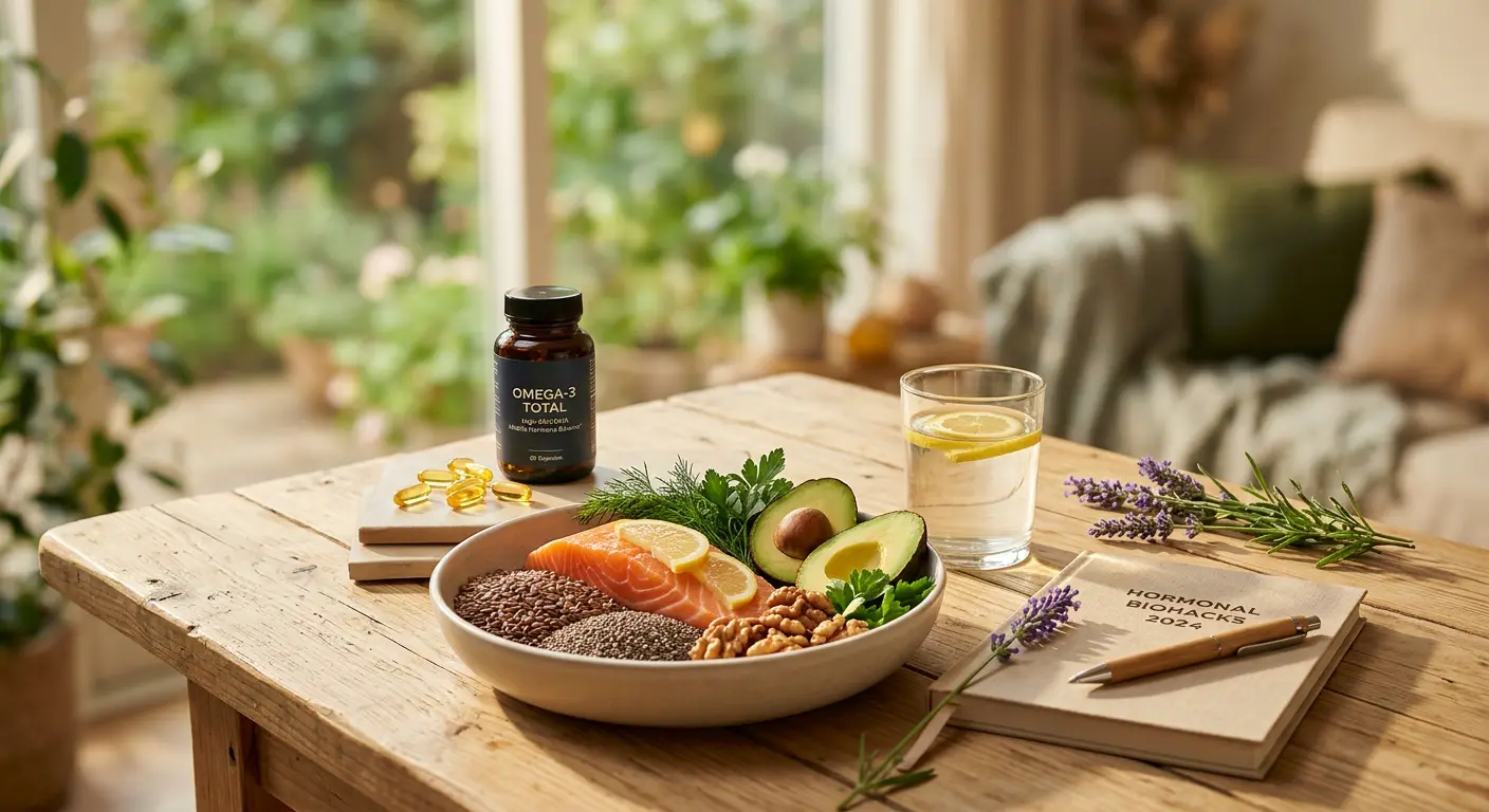 Biohacking Menopause: Omega-3 Fatty Acids for Hormonal Balance — science-backed guidance on supplements & biohacks for women in menopause