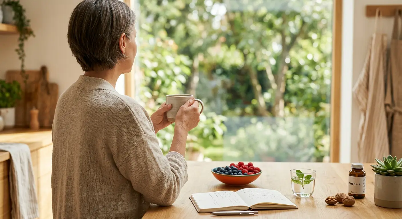 Brain Fog in Menopause: Why It Happens and What Helps — science-backed guidance on mood & brain fog for women in menopause