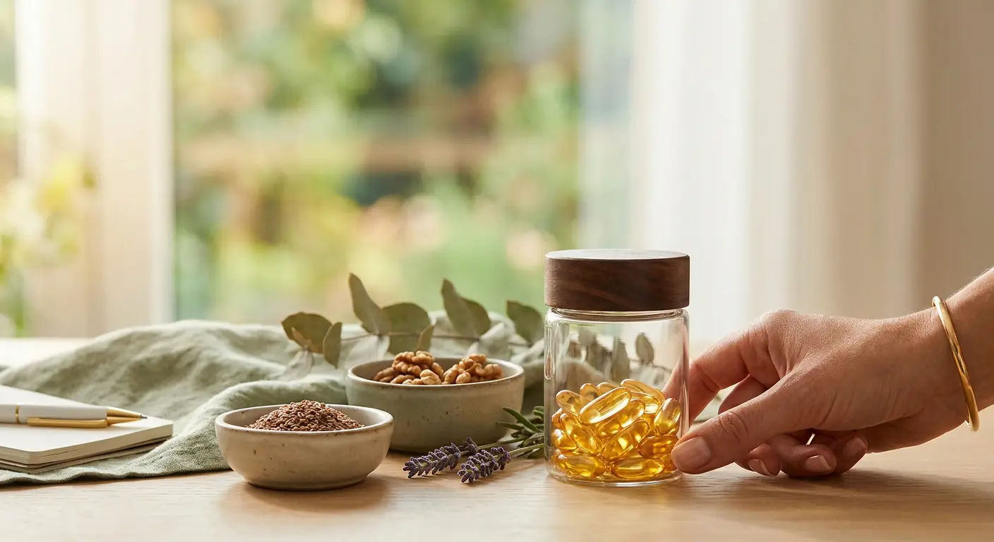 Fish Oil for Menopause: Benefits Beyond the Basics — science-backed guidance on supplements & biohacks for women in menopause