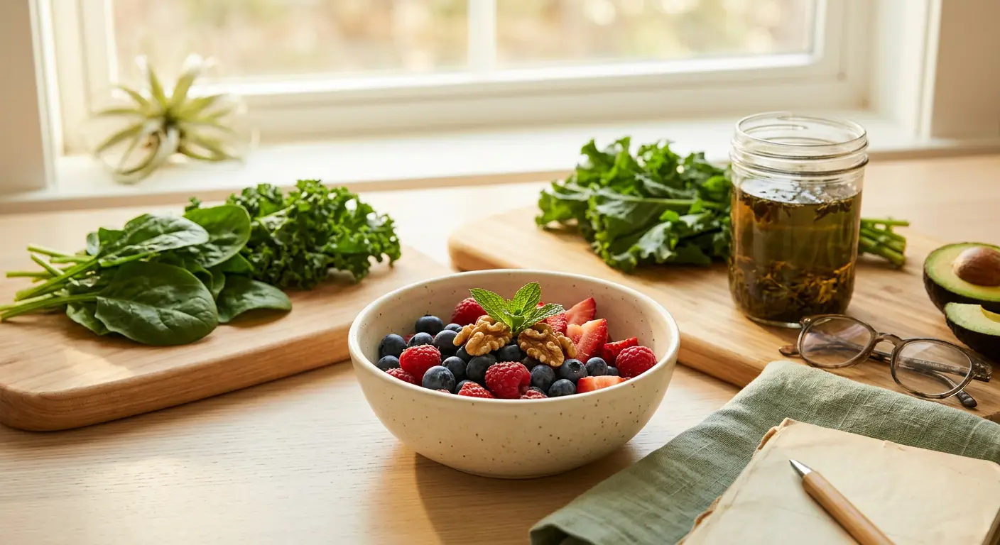 Perimenopause Brain Fog: Natural Remedies for Cognitive Clarity — science-backed guidance on mood & brain fog for women in menopause