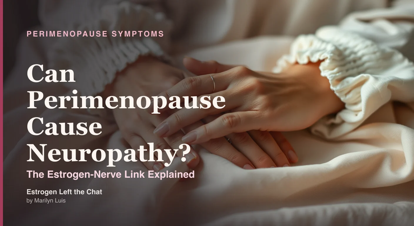 Can Perimenopause Cause Neuropathy - the estrogen-nerve connection explained for women in midlife