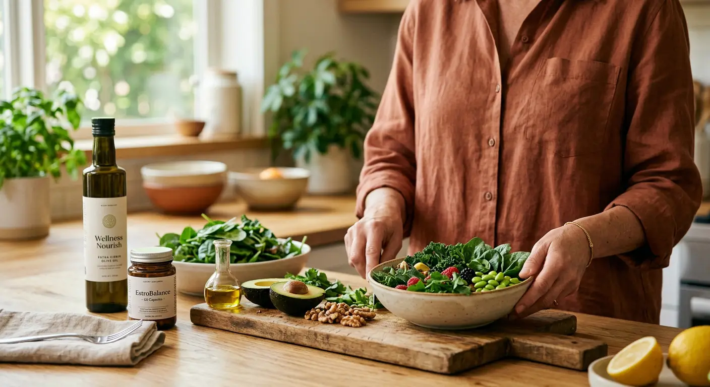 Perimenopause Weight Gain Treatment: Understanding Estrogen Metabolites — science-backed guidance on weight gain after 40 for women in menopause