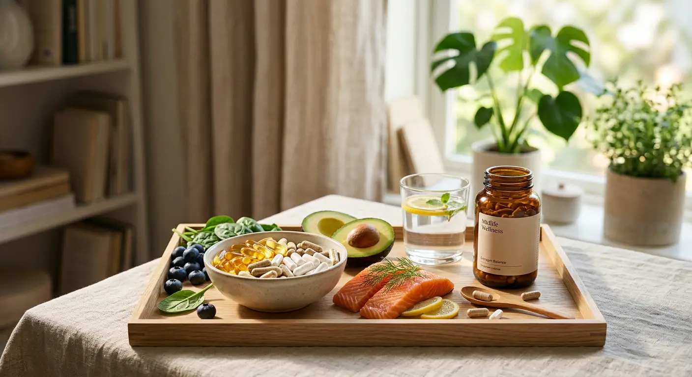 Smart Supplement Choices: What Women Over 40 Truly Need — science-backed guidance on supplements & biohacks for women in menopause