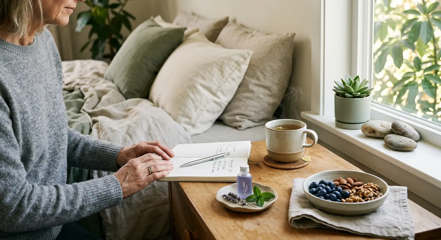 Stress & Hormones in Midlife: Unpacking the Menopause Connection — science-backed guidance on sleep & stress for women in menopause