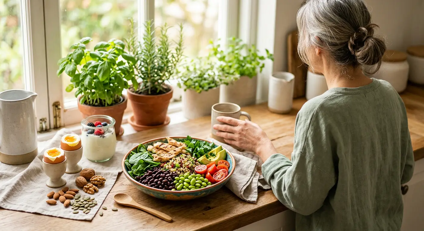 Why Protein in Menopause is Your Metabolic Game-Changer — science-backed guidance on menopause nutrition for women in menopause