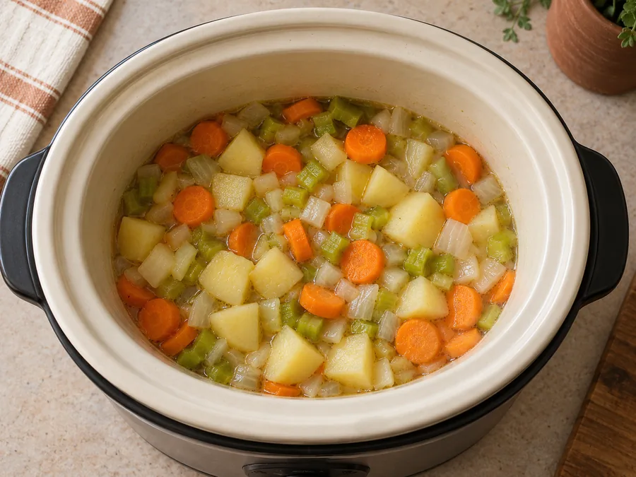 Salmon, Potato, and Dill Chowder: Combine potato